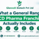 General Range PCD Pharma Franchise